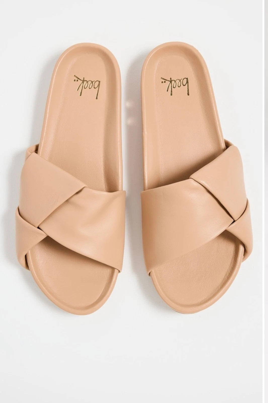 Beek Tori Leather Sandles Sz US 9 NWOB  Sold Out Style