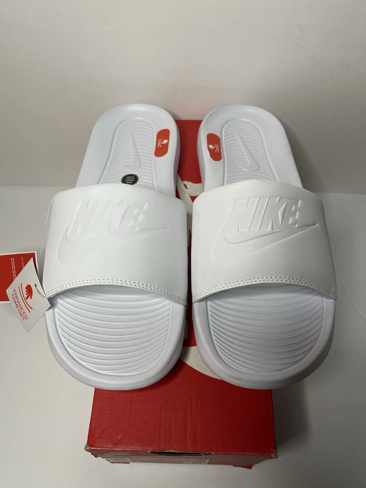 Nike Womens Victori One Casual Slide Sandals White Style CN9677 101 Sz 10 New🔥