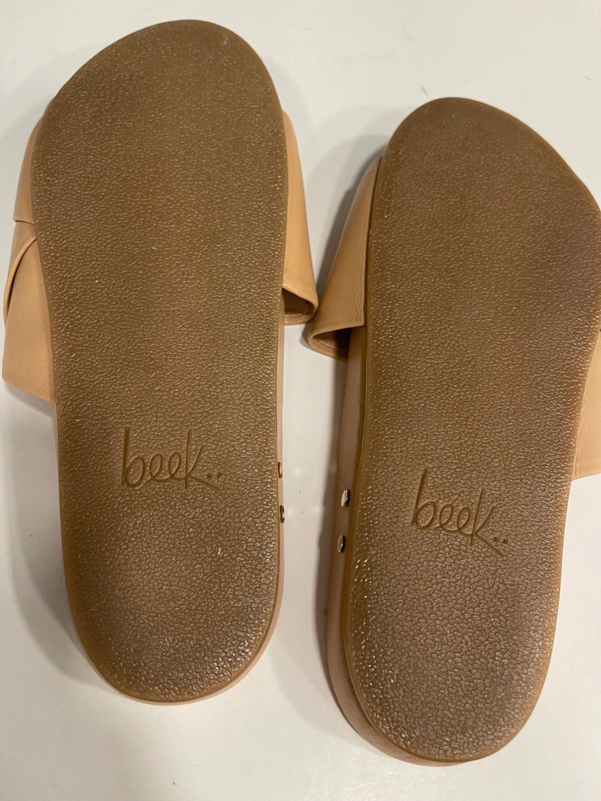 Beek Tori Leather Sandles Sz US 9 NWOB  Sold Out Style