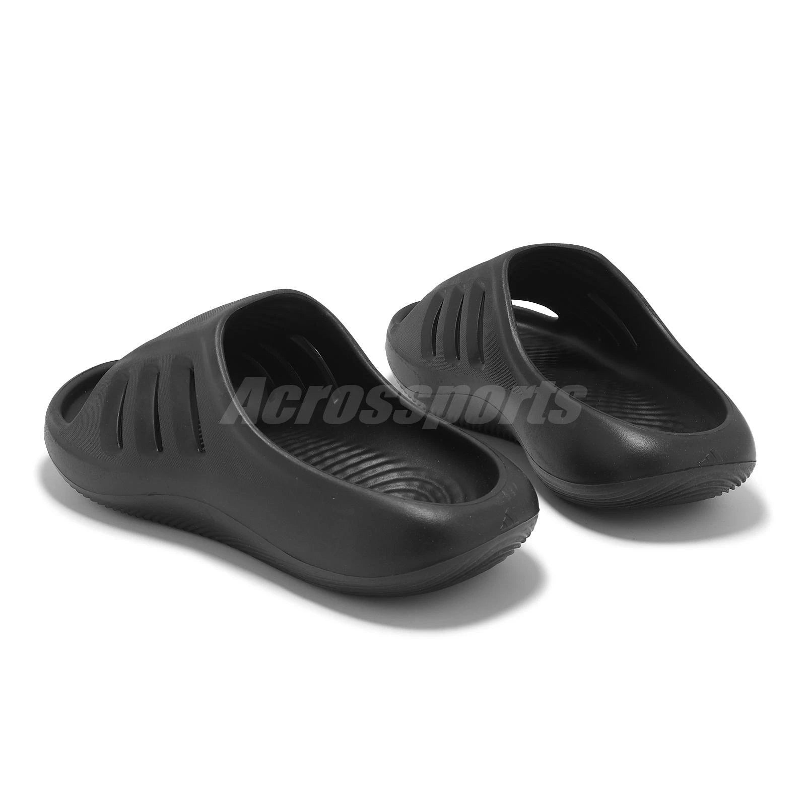 adidas AdiFom IIInfinity Slide Triple Black Men Unisex Slip On Sandal JI0397