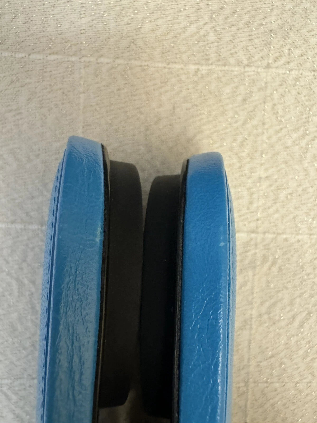 Balenciaga Le Cagole Slide Sandal CYAN/ AGED NIKEL, Size 9US /39EU $750