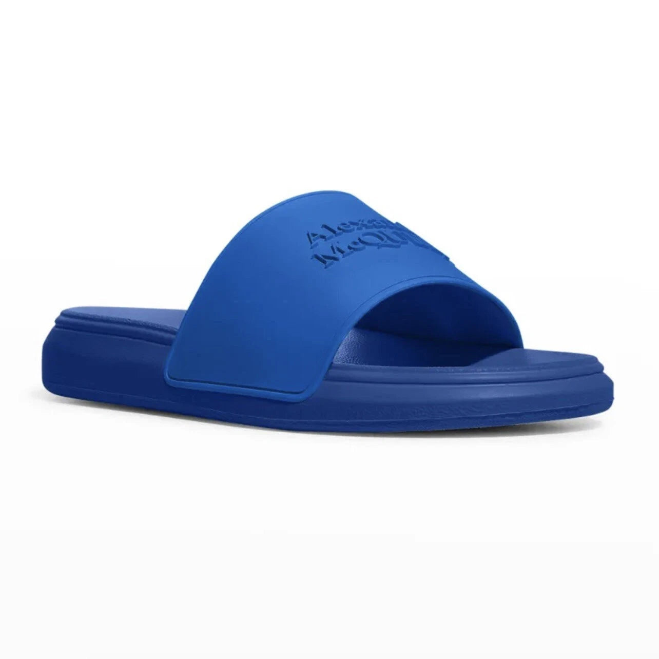 Authentic Alexander McQueen Women oversized pool slides Sandals Sz 10  EUR 40