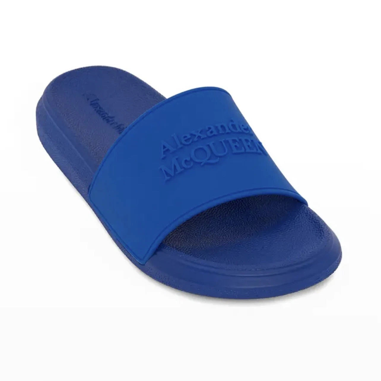 Authentic Alexander McQueen Women oversized pool slides Sandals Sz 10  EUR 40