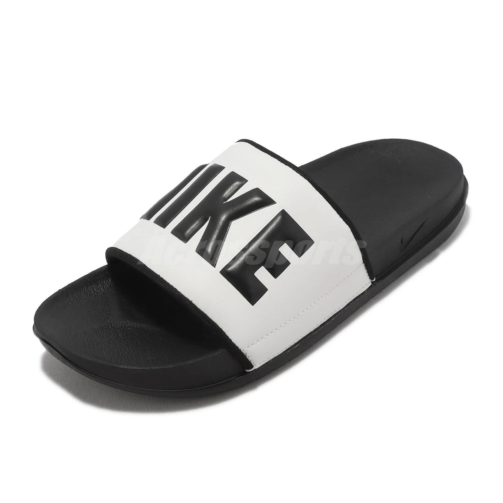 Nike Wmns Offcourt Slide Black White Women Unisex Slip On Sandals BQ4632-011
