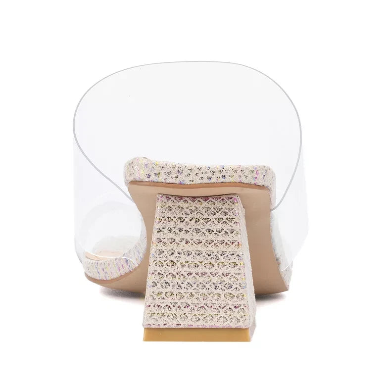 Fashion to Figure Malina Women's Wide Width Heeled Sandals 10