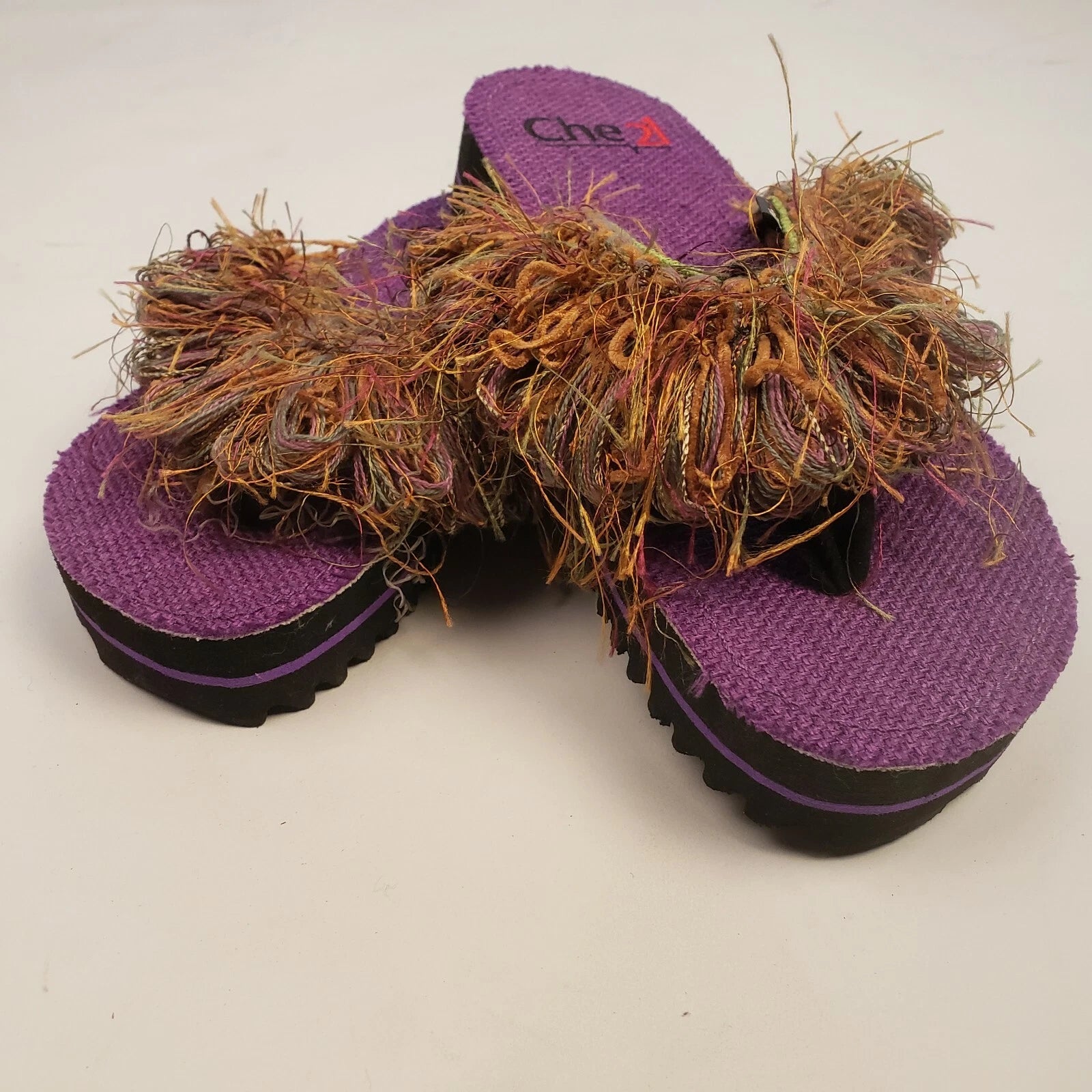 Che21 created these Unisex sandals for the summer in a Boho beach style