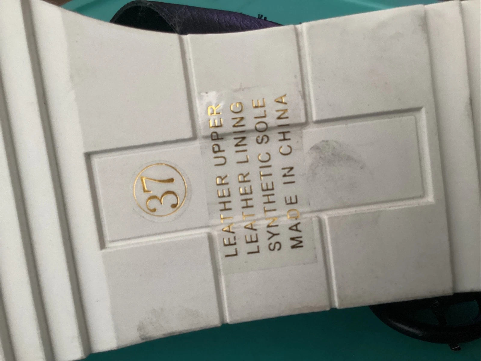 Midas Athens Black Leather slides size 37 - Current Style