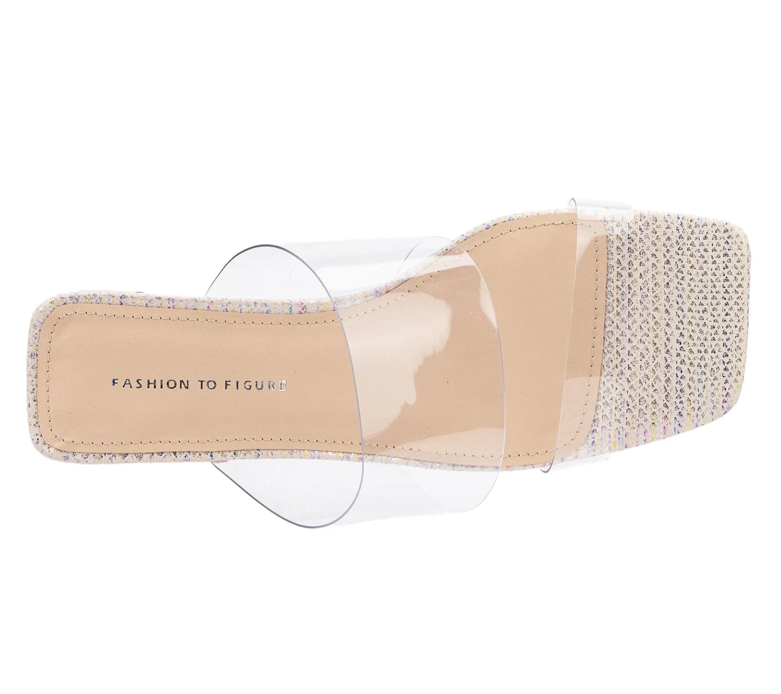 Fashion to Figure Malina Women's Wide Width Heeled Sandals 10