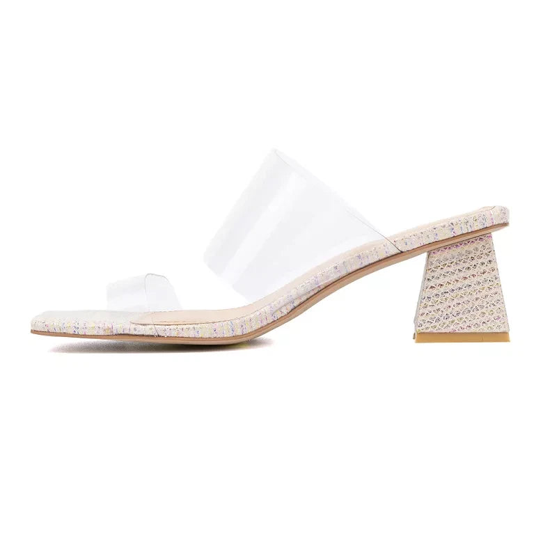 Fashion to Figure Malina Women's Wide Width Heeled Sandals 10