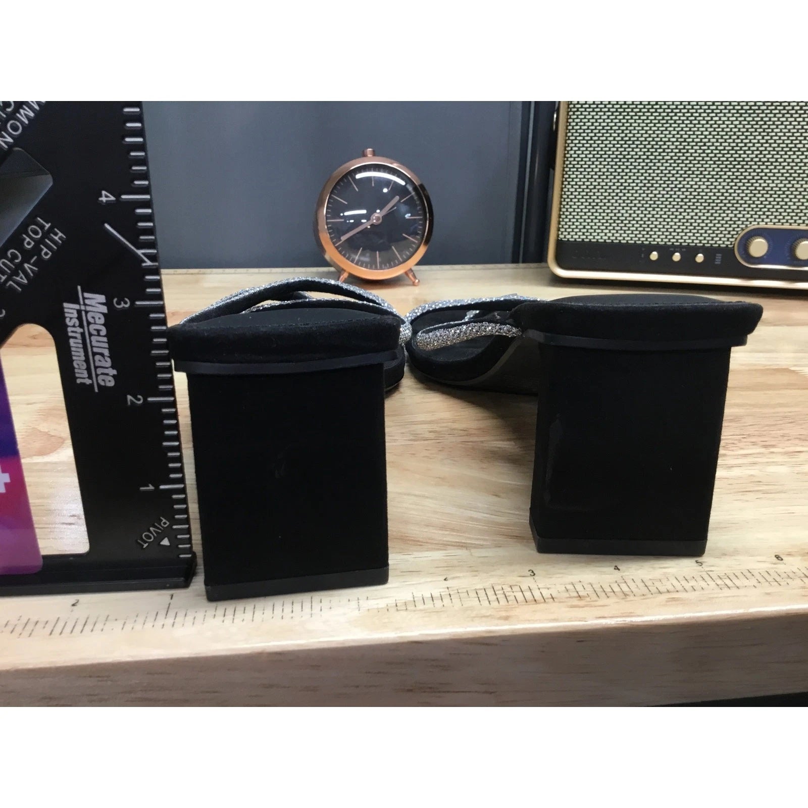 Fashion to Figure Nikita Wide Width Women's 10 W Silver Slip-On Dress Sandals