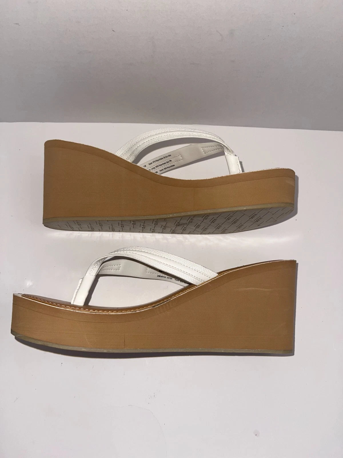 Aldo Women's Wedge Flip-Flop Sandals - Brown| Brand New | Size 11M