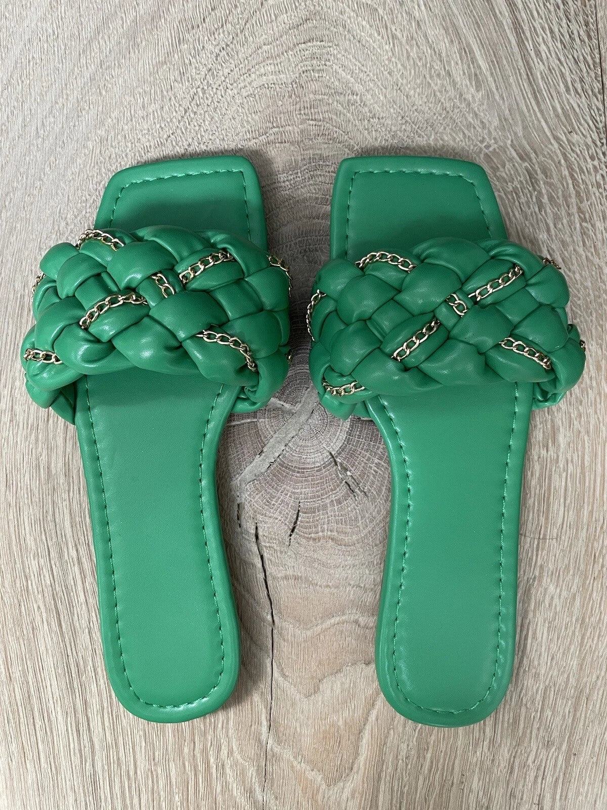 LADIES SUMMER SLIP ON FASHION MULE SLIDES SLIDERS SANDALS UK 5