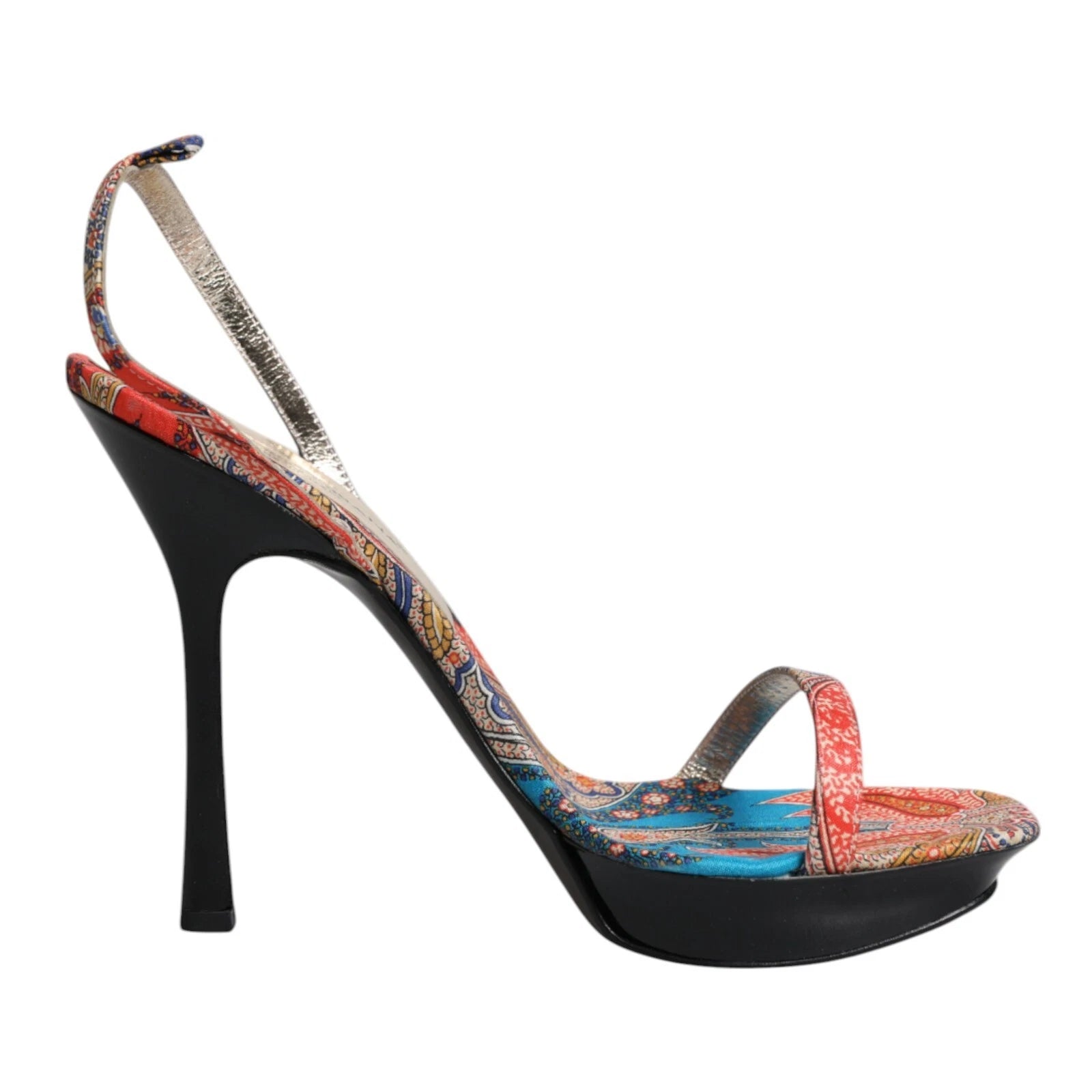 DOLCE & GABBANA Shoes Multicolor Floral High Heels Sandals EU39 / US8.5 1120usd