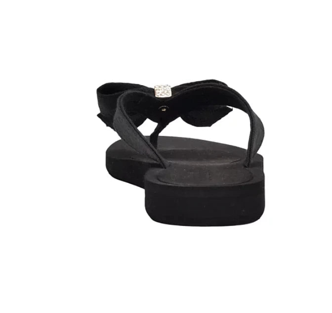 Guess Women's Tutu Eva Fashion Bow Detail Flip Flop Sandals Size 10 M