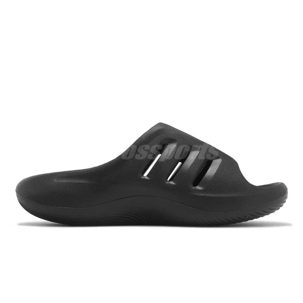 adidas AdiFom IIInfinity Slide Triple Black Men Unisex Slip On Sandal JI0397