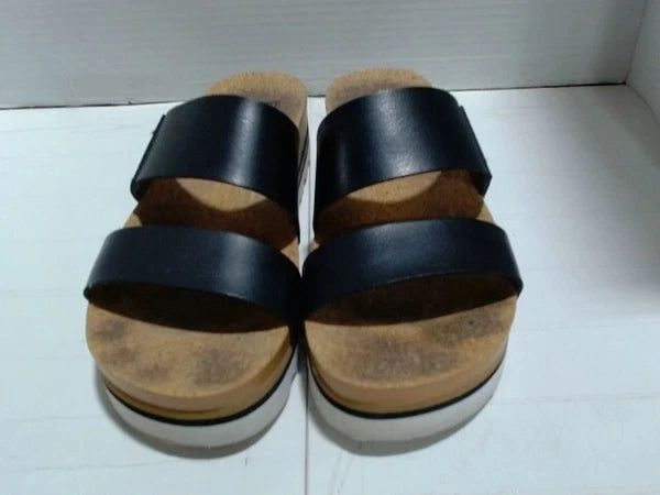 ForParts_Reef Women's Cushion Vista Hi Sandal, Black, 9_Black_Sz9