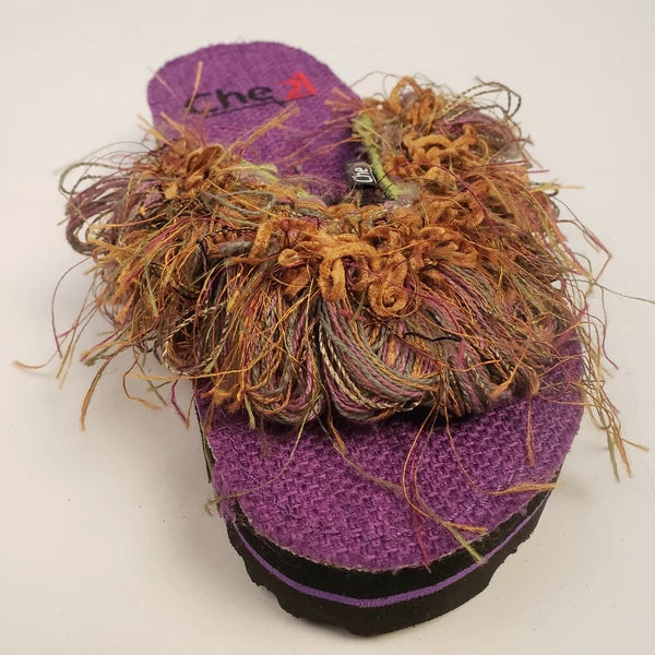 Che21 created these Unisex sandals for the summer in a Boho beach style