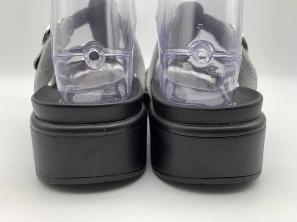 Alegria Women's US 7/7.5 EU 37 Vita Peace And Love Black Leather Sandals