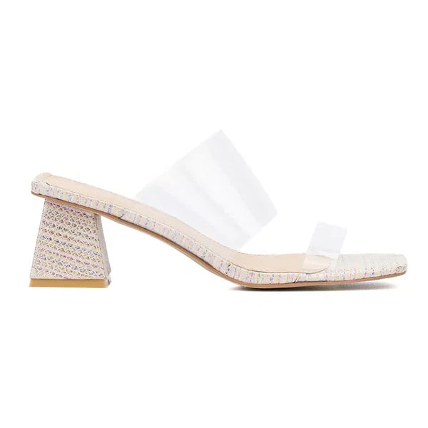 Fashion to Figure Malina Women's Wide Width Heeled Sandals 10