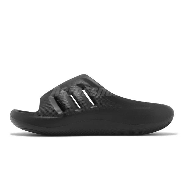 adidas AdiFom IIInfinity Slide Triple Black Men Unisex Slip On Sandal JI0397