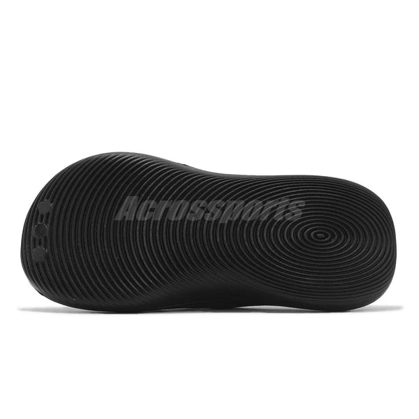 adidas AdiFom IIInfinity Slide Triple Black Men Unisex Slip On Sandal JI0397