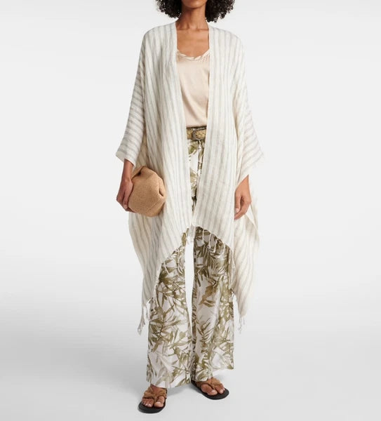 Brunello Cucinelli Brown Suede Flip Flop Thong Sandals, 39.5 (US 9.5) MSRP: $995