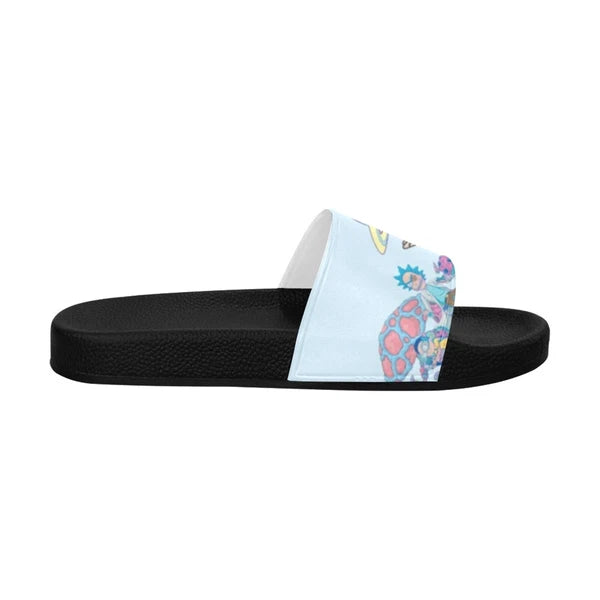 Custom Slide Rick & Morty Sandals for Women  Personalized Comfort & Style