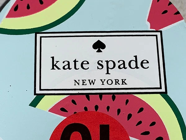 Kate Spade New York Watermelon Fiji Flip Flops Green Size 10 NEW