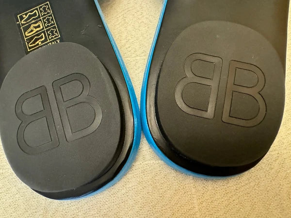 Balenciaga Le Cagole Slide Sandal CYAN/ AGED NIKEL, Size 9US /39EU $750