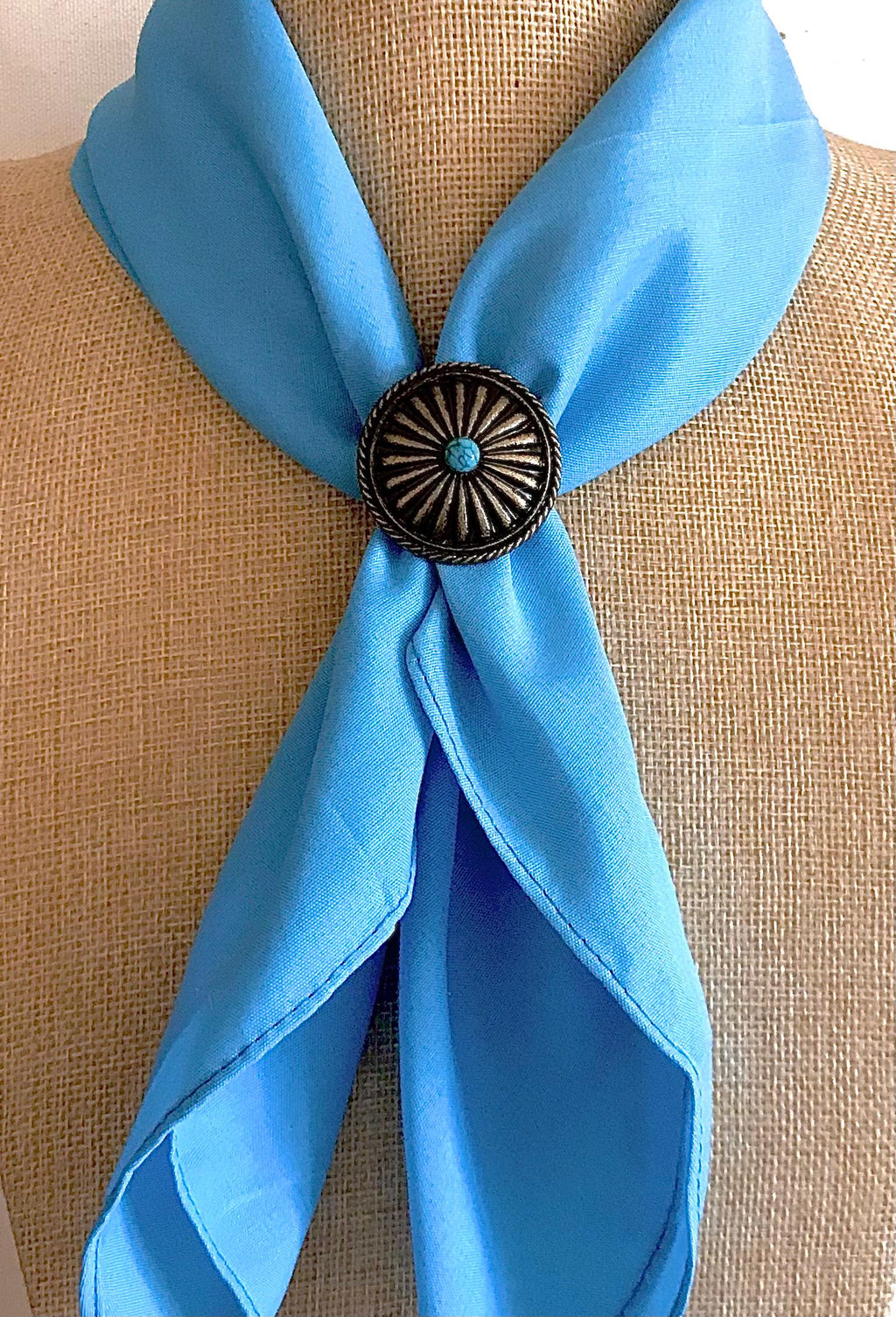 Western Scarf Slide | Bandana Slide | Man Scarf Slide | Puffy Parachute Style