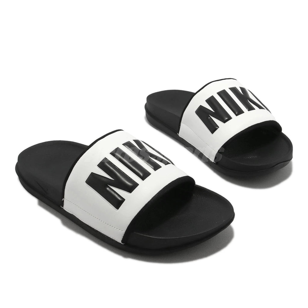 Nike Wmns Offcourt Slide Black White Women Unisex Slip On Sandals BQ4632-011