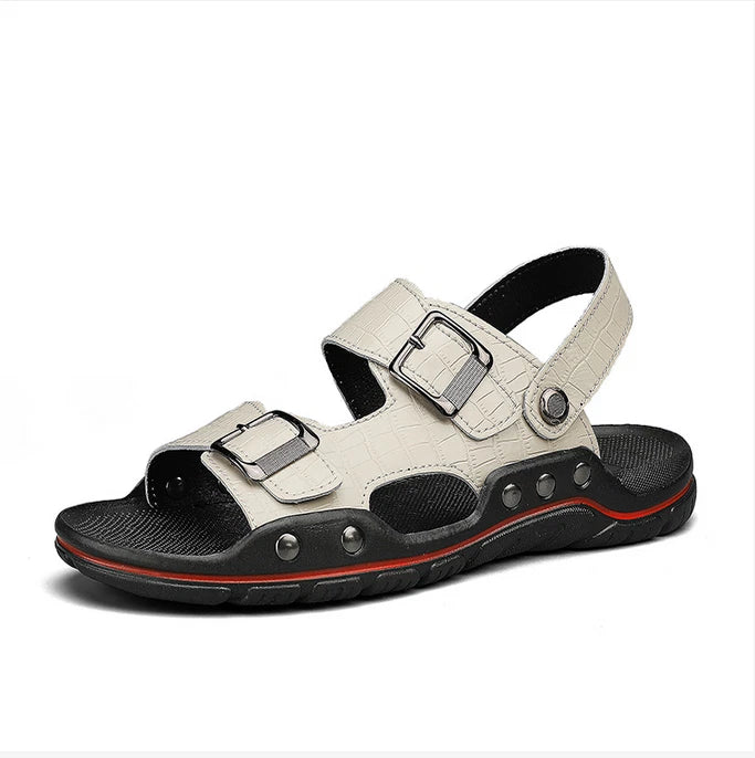 38-48 Plus Size Mens Open Toe Slingback Beach Holiday Summer Slippers Sandals Sz