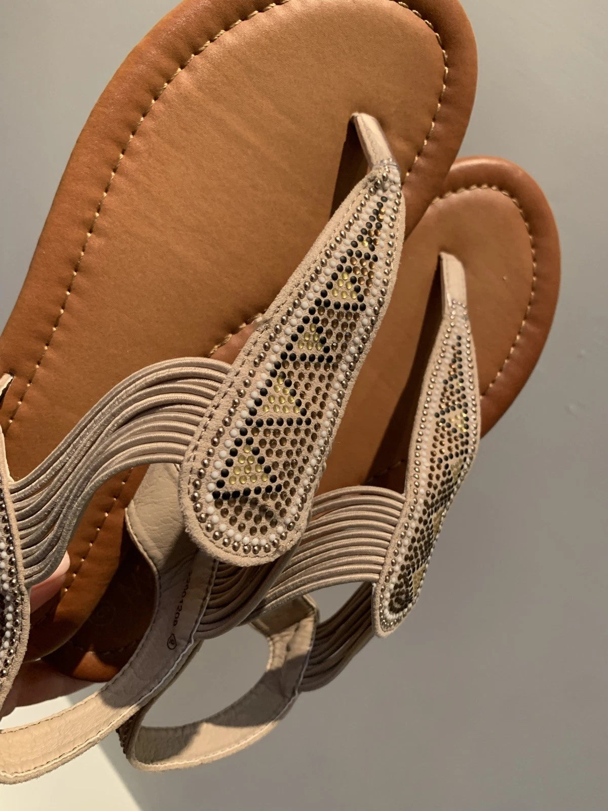 Sandals size 6 M&Co Boho Style  Flats