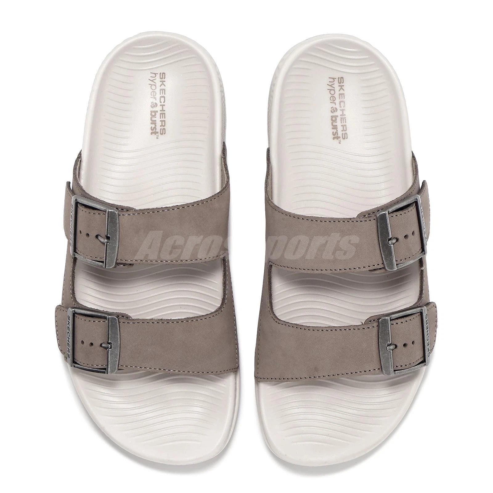 Skechers Hyper Slide-Vida Dark Taupe Women Casual Slip On Sandal 140466-DKTP