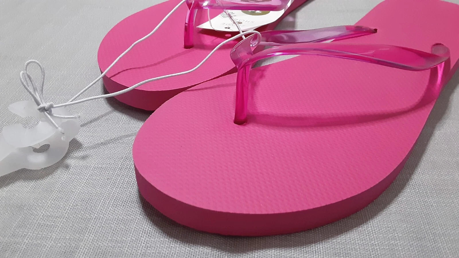 Target sz:11 Women's Girls' Fashion Beach Flip Flops Sandal Shoes Fuchsia Pink