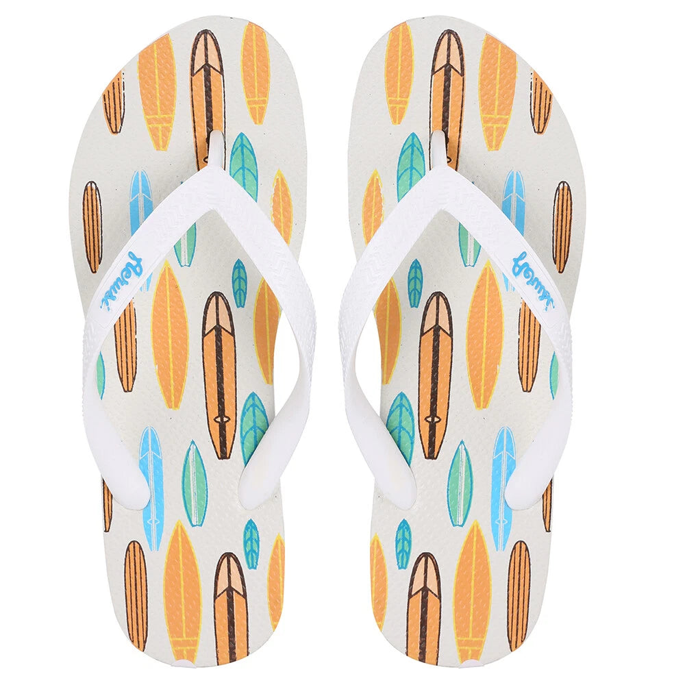 Women Cozy Flip Flops Fashion Outdoor Summer Beach Rubber Sole Anti Slip Sandals
