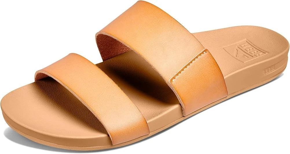 REEF Women's Cushion Vista Slide Sandal Natural Size 7 Style RF0A3OKSNAT