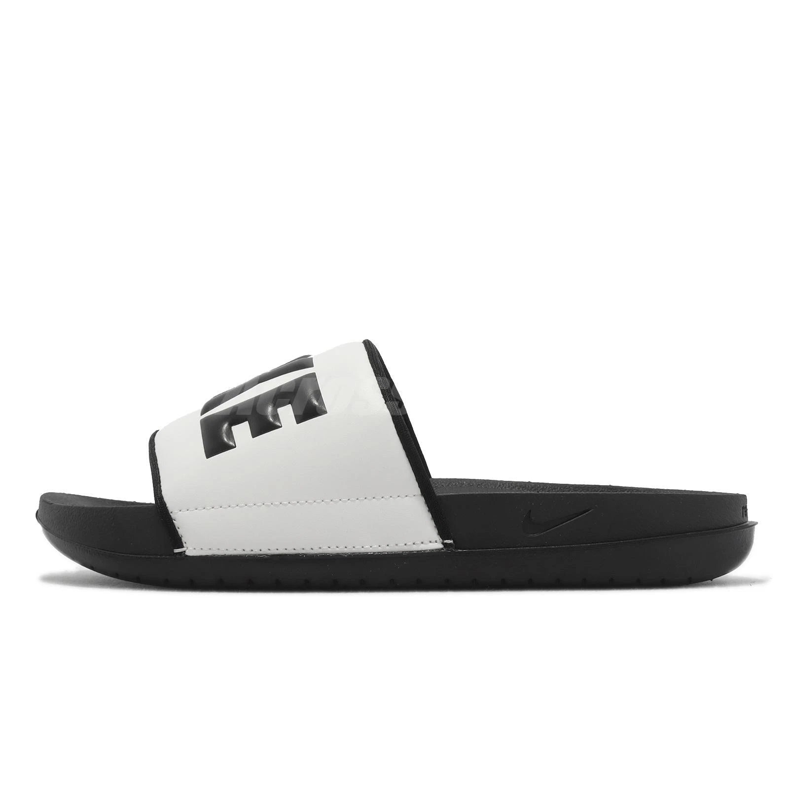 Nike Wmns Offcourt Slide Black White Women Unisex Slip On Sandals BQ4632-011
