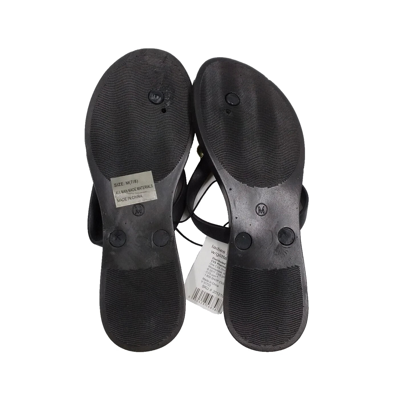 Sun & Sky Womens Fashion Summer Casual Flip Flop Thong Sandals Size 7-8 Set of 2
