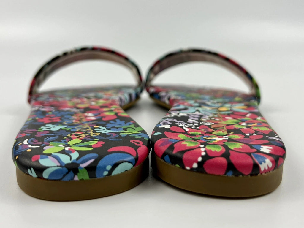 NEW Lilly Pulitzer Emery Slide Sandal Sz 6M Multi Color #011124 MSRP $118 Women