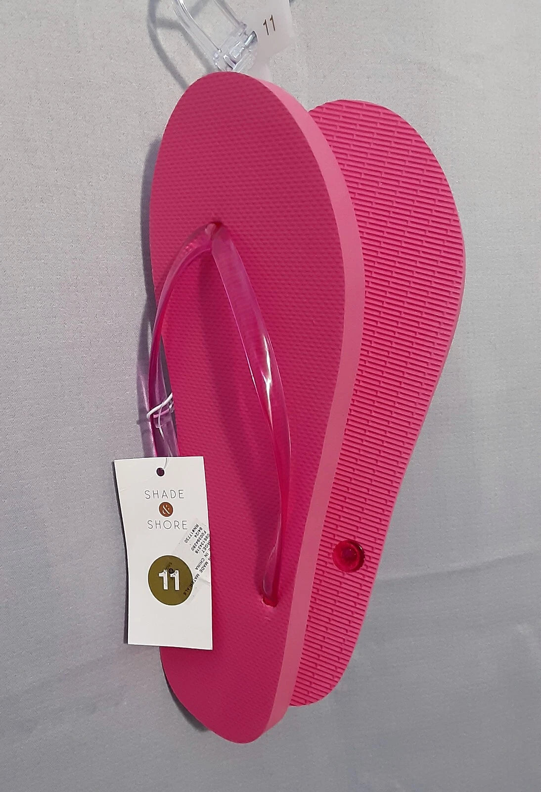 Target sz:11 Women's Girls' Fashion Beach Flip Flops Sandal Shoes Fuchsia Pink