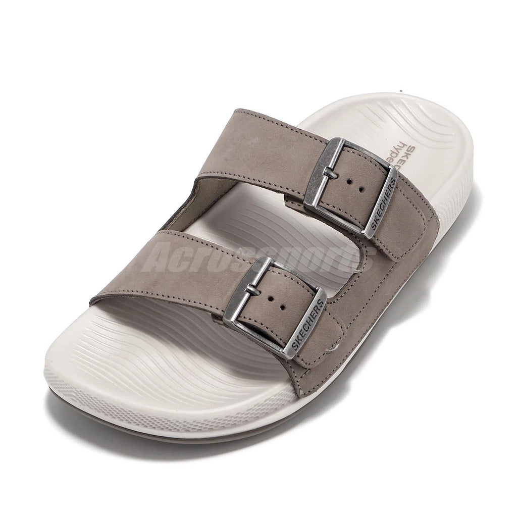 Skechers Hyper Slide-Vida Dark Taupe Women Casual Slip On Sandal 140466-DKTP