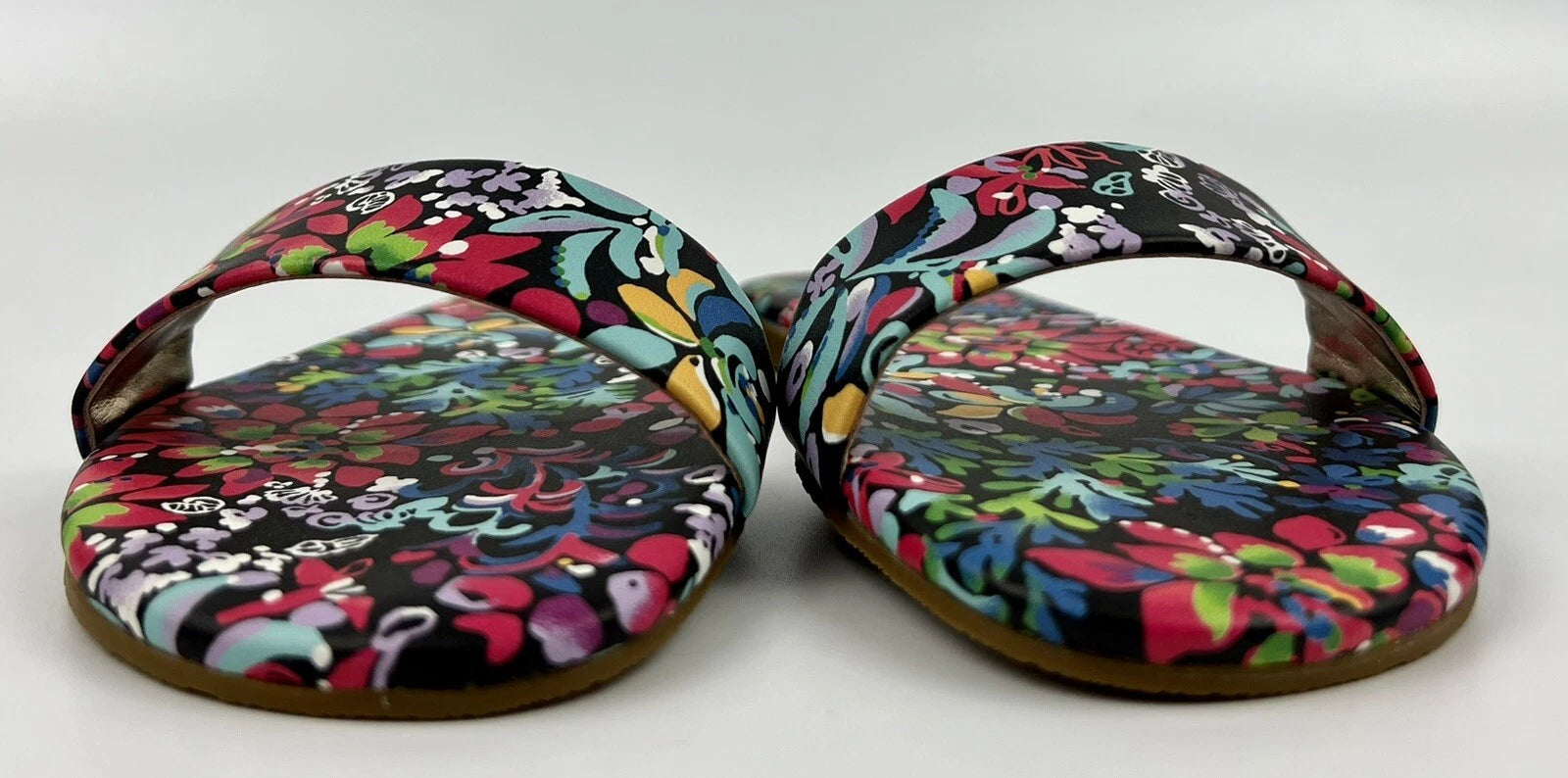 NEW Lilly Pulitzer Emery Slide Sandal Sz 6M Multi Color #011124 MSRP $118 Women