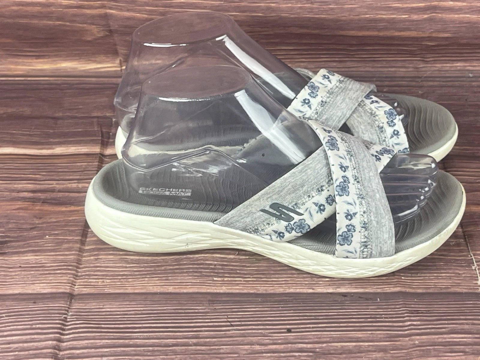 Skechers Women On-the-GO  Washable Floral Slides - Bloom TINI Sz 8