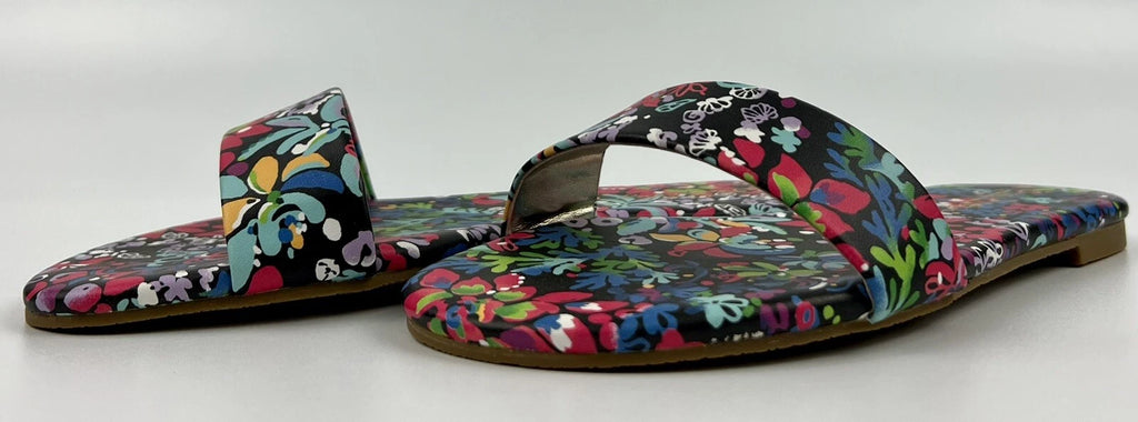 NEW Lilly Pulitzer Emery Slide Sandal Sz 6M Multi Color #011124 MSRP $118 Women