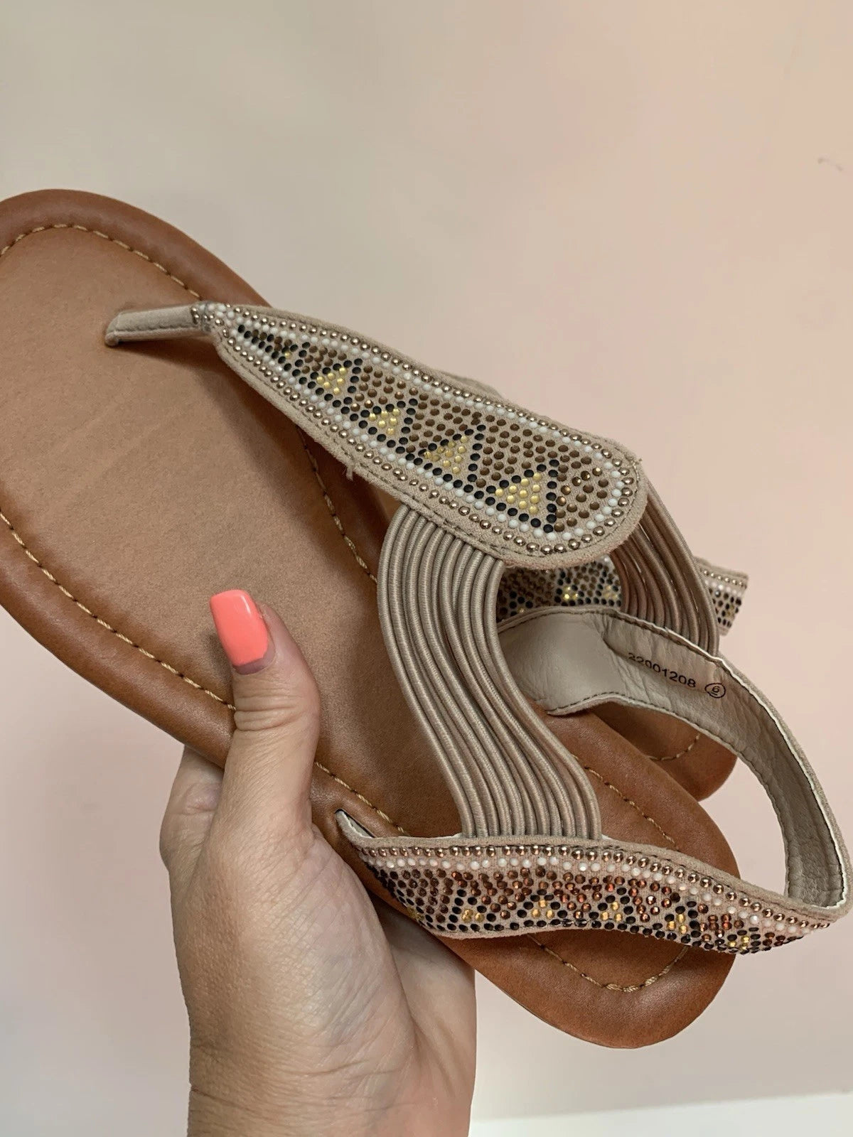 Sandals size 6 M&Co Boho Style  Flats