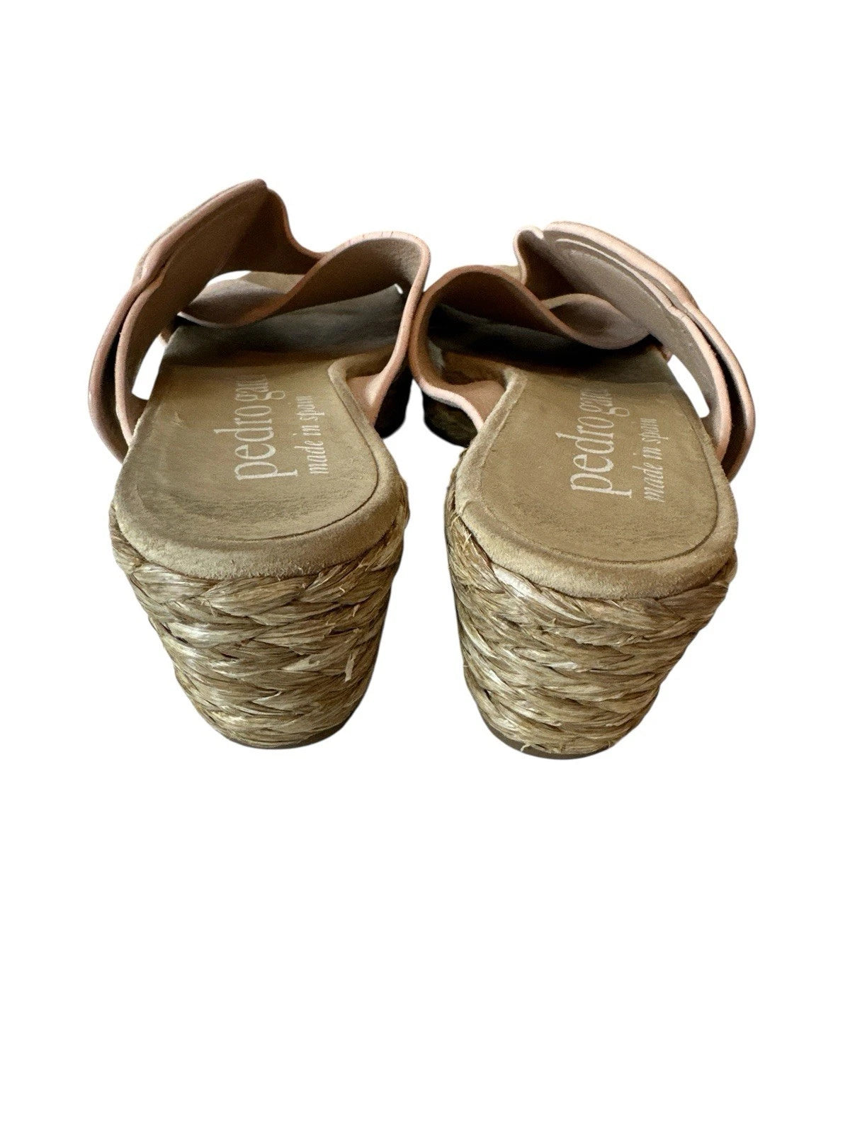 Pedro Garcia Sandals Women's Size 36.5 Braided Raffia Sole Designer Made Spain