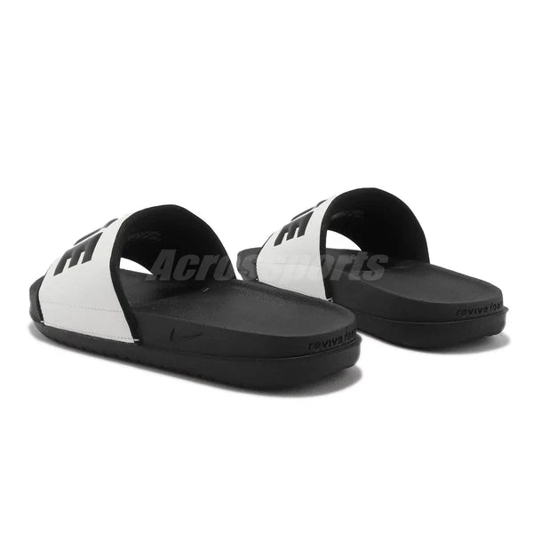 Nike Wmns Offcourt Slide Black White Women Unisex Slip On Sandals BQ4632-011