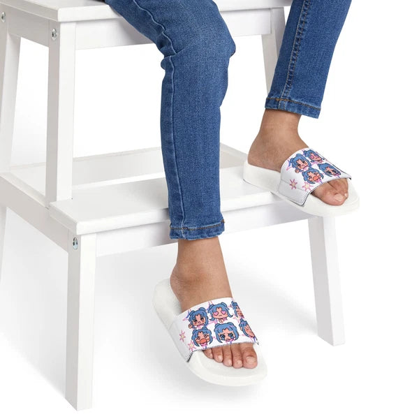 Anime Sandals, Kids Cosplay Shoes, Cartoon Slides, Youth Fashion