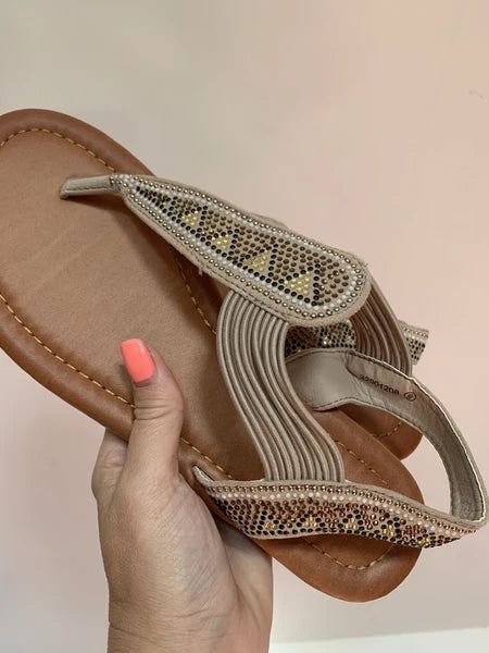 Sandals size 6 M&Co Boho Style  Flats